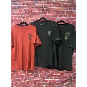 Sullen Art Collective Graphic T-Shirt Bundle Mens Tattoo Art Skull Lot of 3